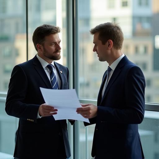 Legal team collaborating in a London office